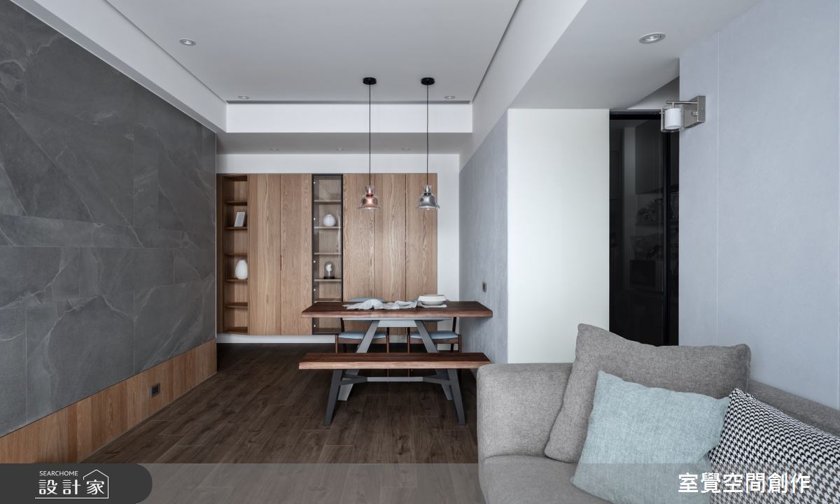 20坪預售屋＿簡約風客廳案例圖片＿室覺空間創作＿室覺_34之5