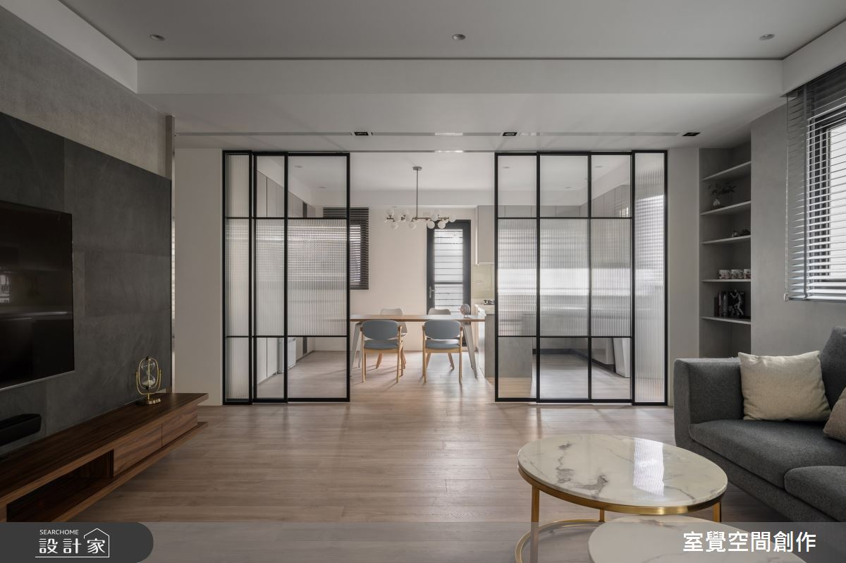30坪新成屋(5年以下)＿現代風客廳案例圖片＿室覺空間創作＿室覺_35之7