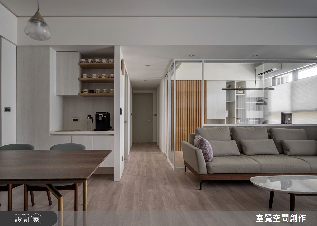 25坪新成屋(5年以下)＿日式無印風客廳餐廳案例圖片＿室覺空間創作＿室覺_36之3