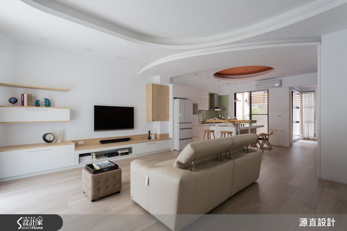 100坪新成屋(5年以下)＿北歐風客廳案例圖片＿源直聯合設計事務所＿源直_07之1