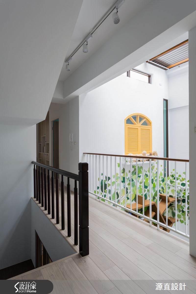 100坪新成屋(5年以下)＿北歐風走廊案例圖片＿源直聯合設計事務所＿源直_07之16