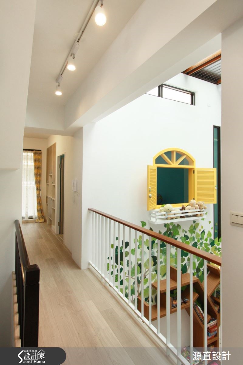 100坪新成屋(5年以下)＿北歐風走廊案例圖片＿源直聯合設計事務所＿源直_07之17