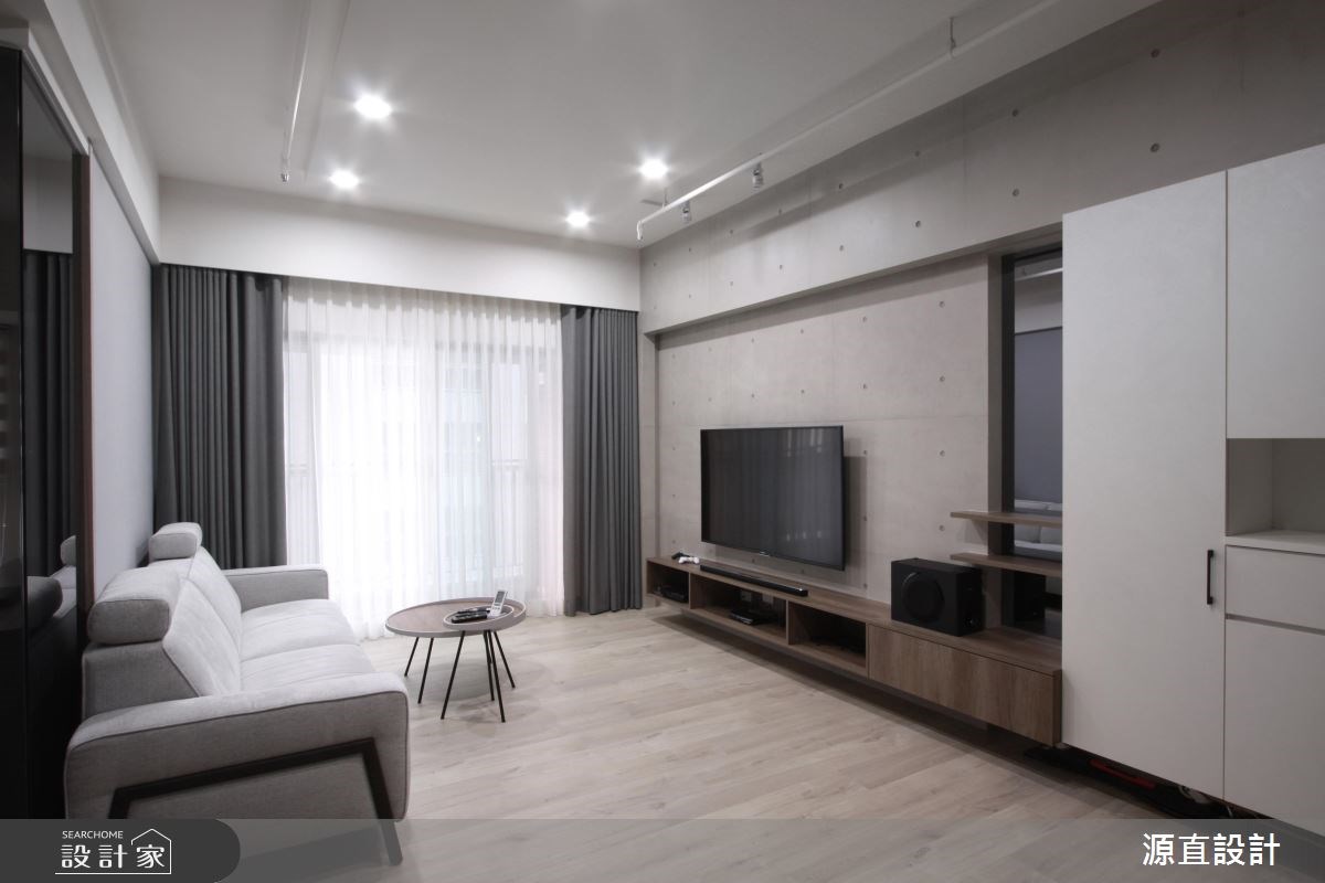 43坪新成屋(5年以下)＿現代風客廳案例圖片＿源直聯合設計事務所＿源直_09之3