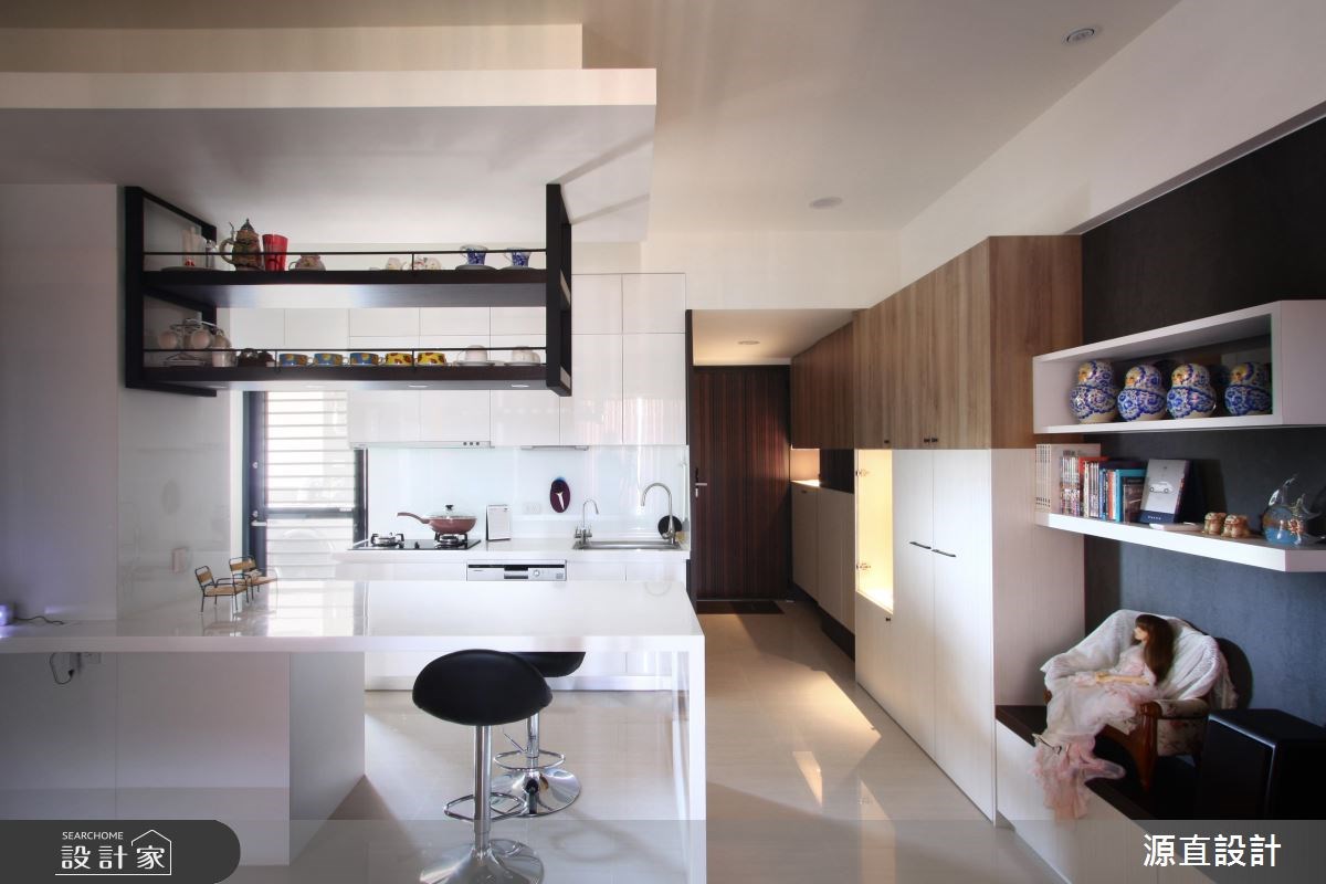 43坪新成屋(5年以下)＿混搭風吧檯臥榻案例圖片＿源直聯合設計事務所＿源直_10之5