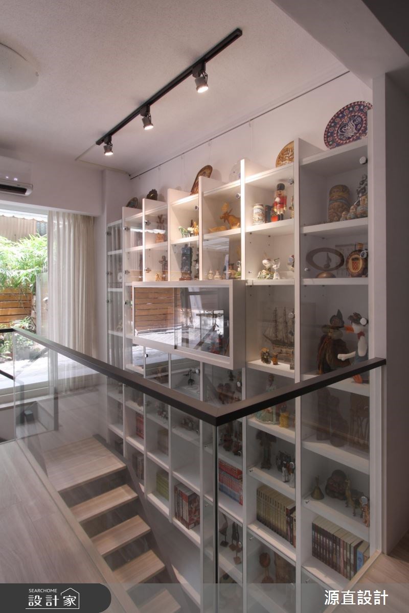 31坪老屋(16~30年)＿混搭風客廳樓梯案例圖片＿源直聯合設計事務所＿源直_12之7