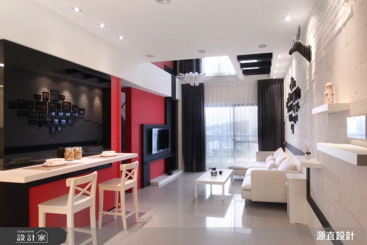 35坪新成屋(5年以下)＿混搭風客廳餐廳案例圖片＿源直聯合設計事務所＿源直_13之4