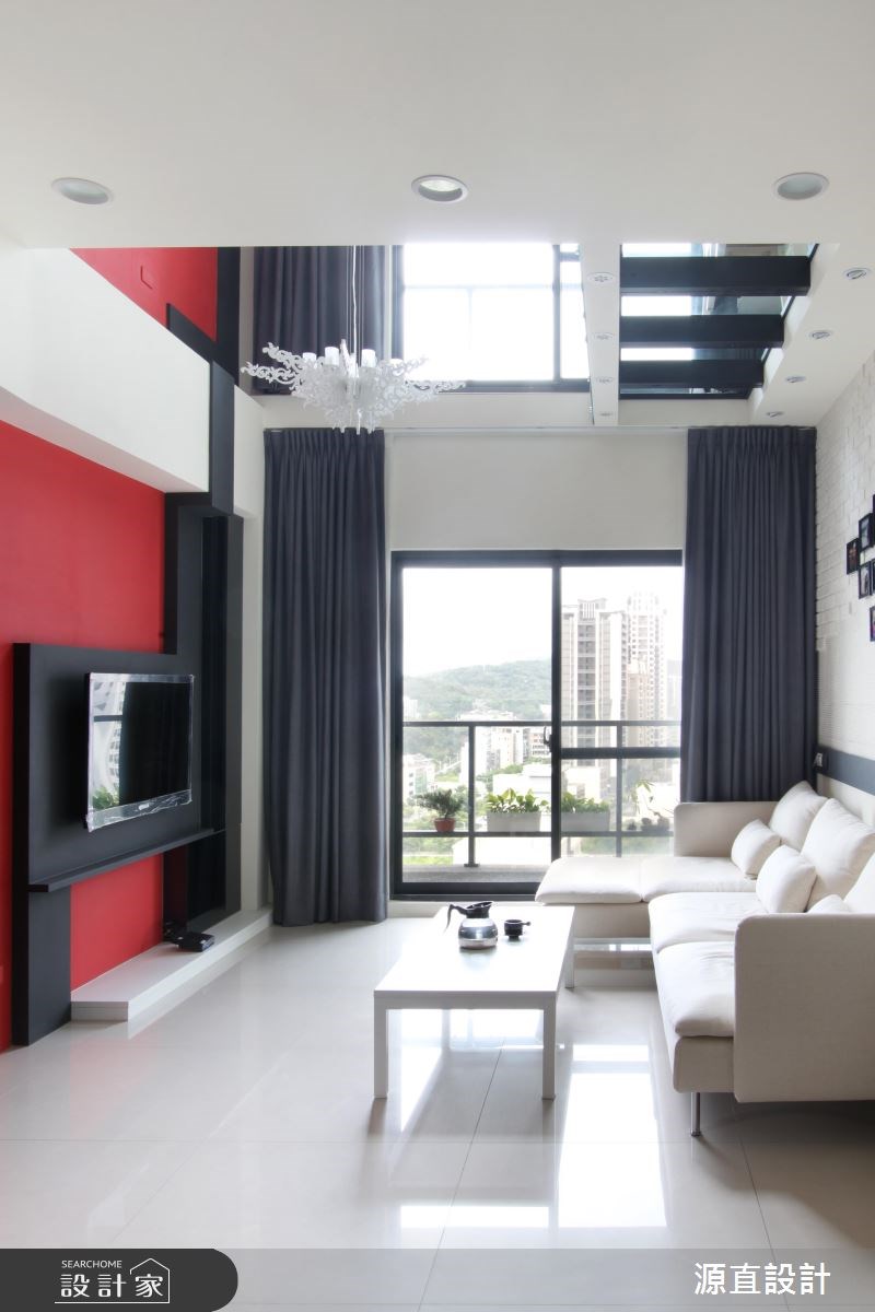 35坪新成屋(5年以下)＿混搭風客廳案例圖片＿源直聯合設計事務所＿源直_13之5