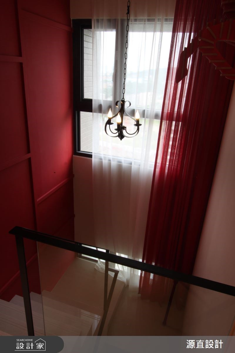 35坪新成屋(5年以下)＿混搭風樓梯案例圖片＿源直聯合設計事務所＿源直_13之14
