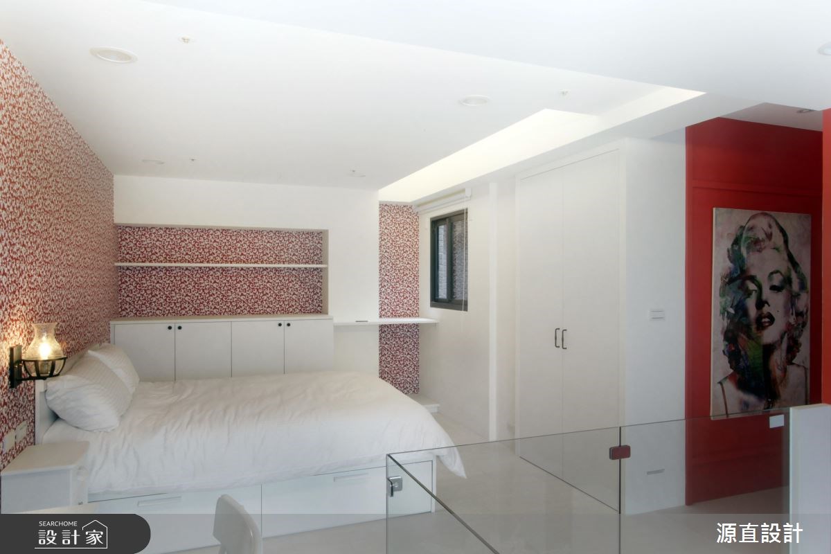 35坪新成屋(5年以下)＿混搭風臥室案例圖片＿源直聯合設計事務所＿源直_13之17