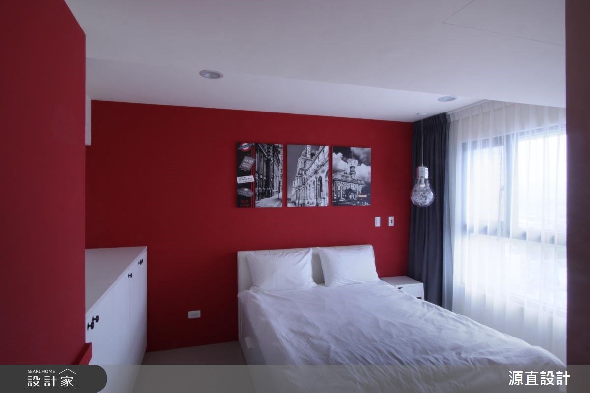35坪新成屋(5年以下)＿混搭風臥室案例圖片＿源直聯合設計事務所＿源直_13之22