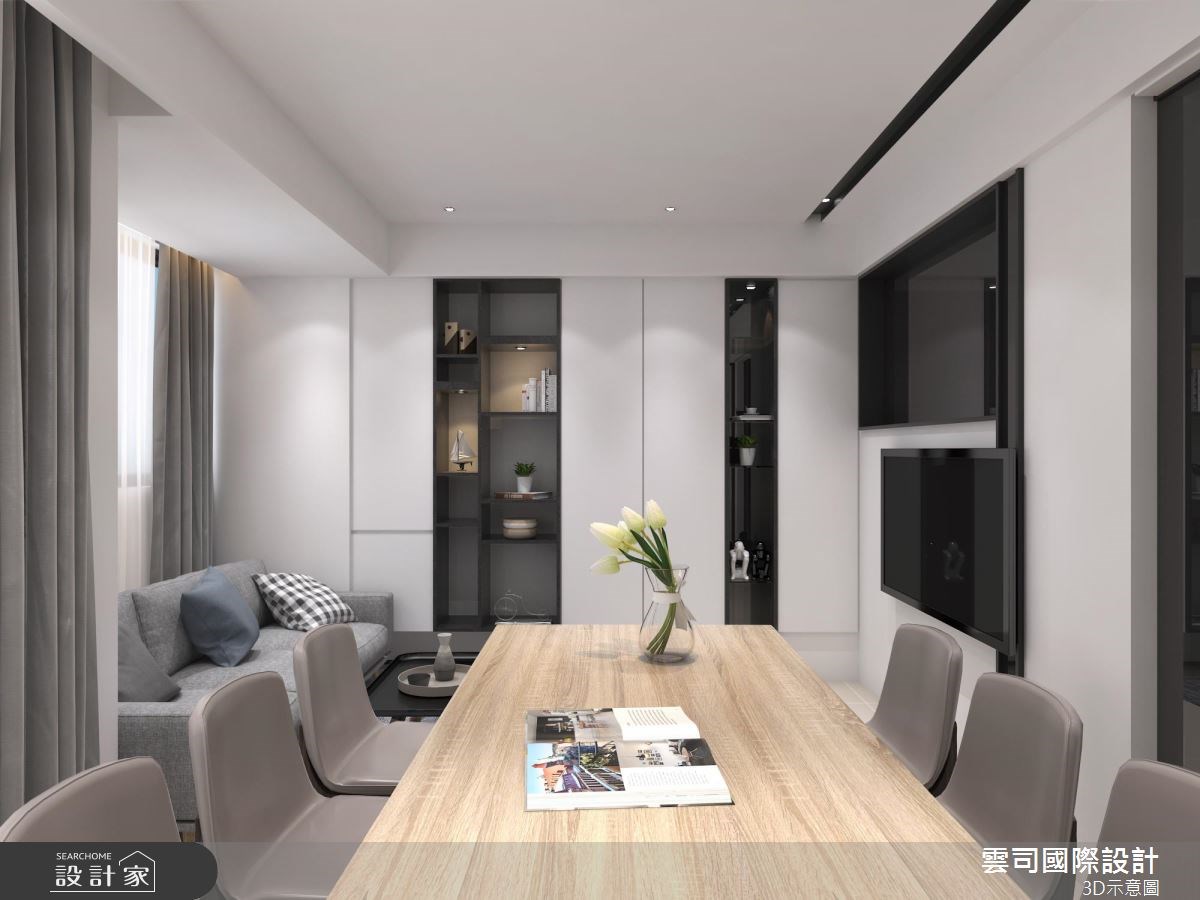 11坪新成屋(5年以下)＿現代風案例圖片＿雲司國際設計＿雲司_12之2