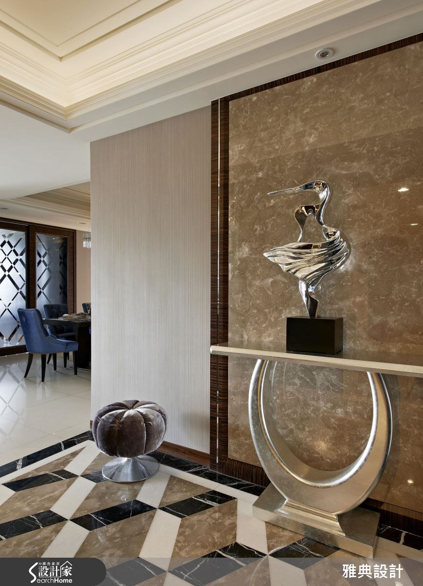 80坪新成屋(5年以下)＿奢華風玄關案例圖片＿雅典設計工程有限公司＿雅典_29之1