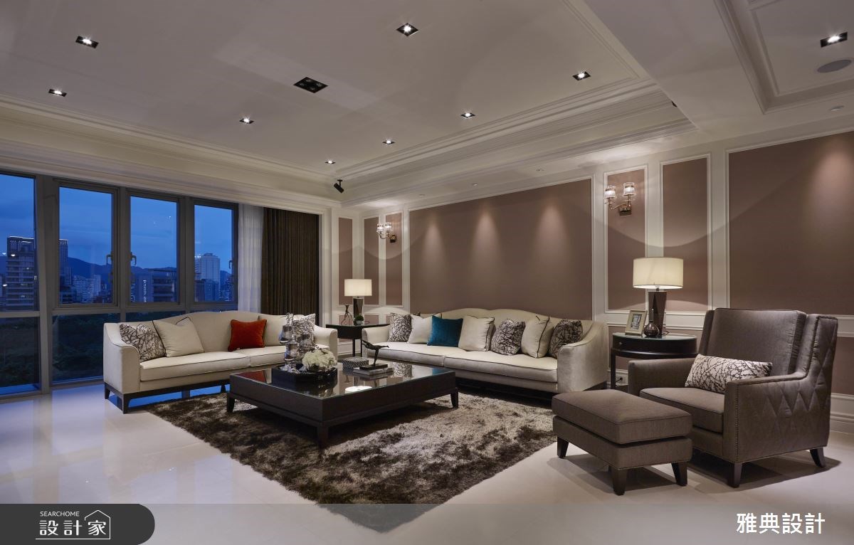 80坪新成屋(5年以下)＿美式風客廳案例圖片＿雅典設計工程有限公司＿雅典_31之8