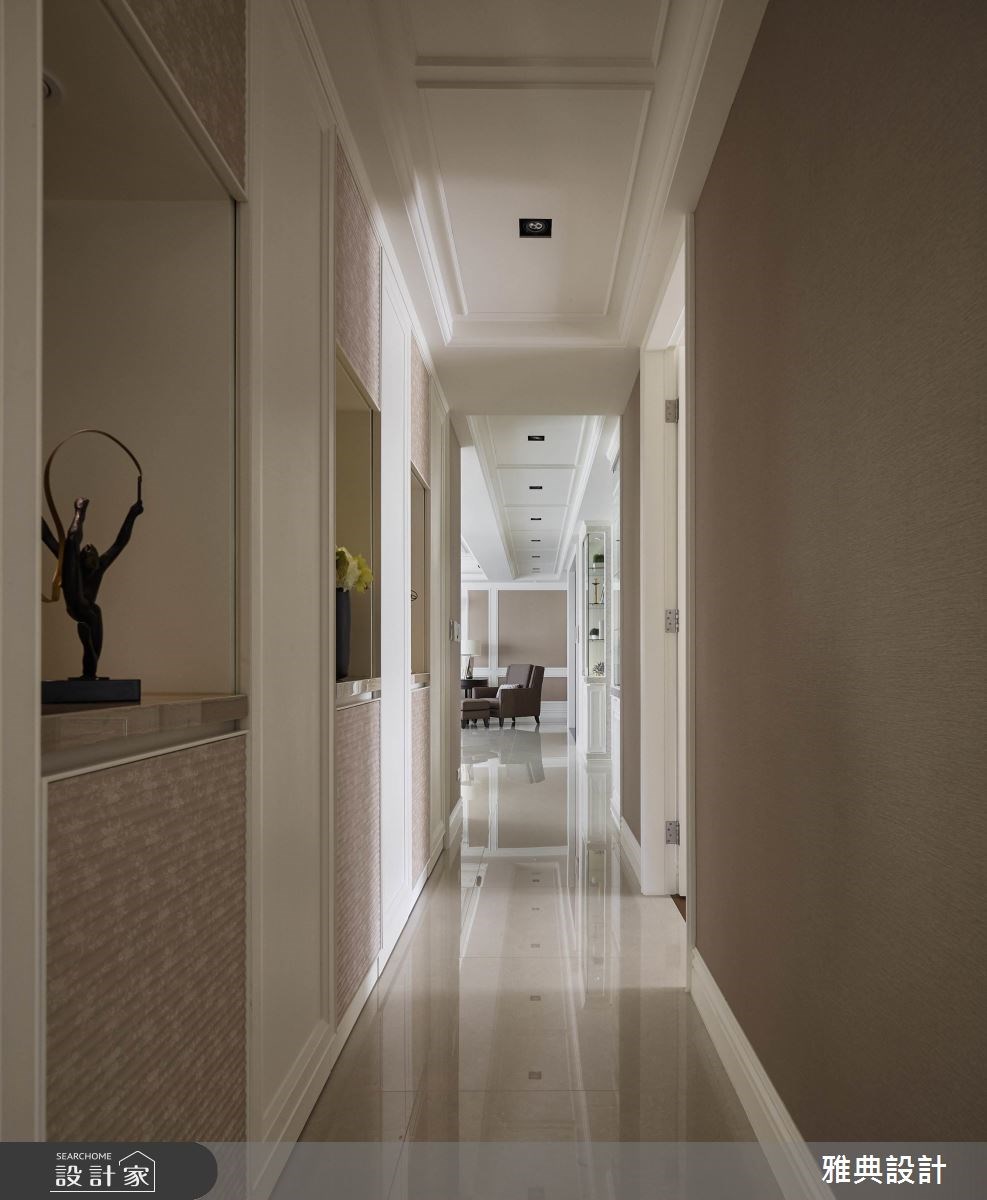 80坪新成屋(5年以下)＿美式風走廊案例圖片＿雅典設計工程有限公司＿雅典_31之21