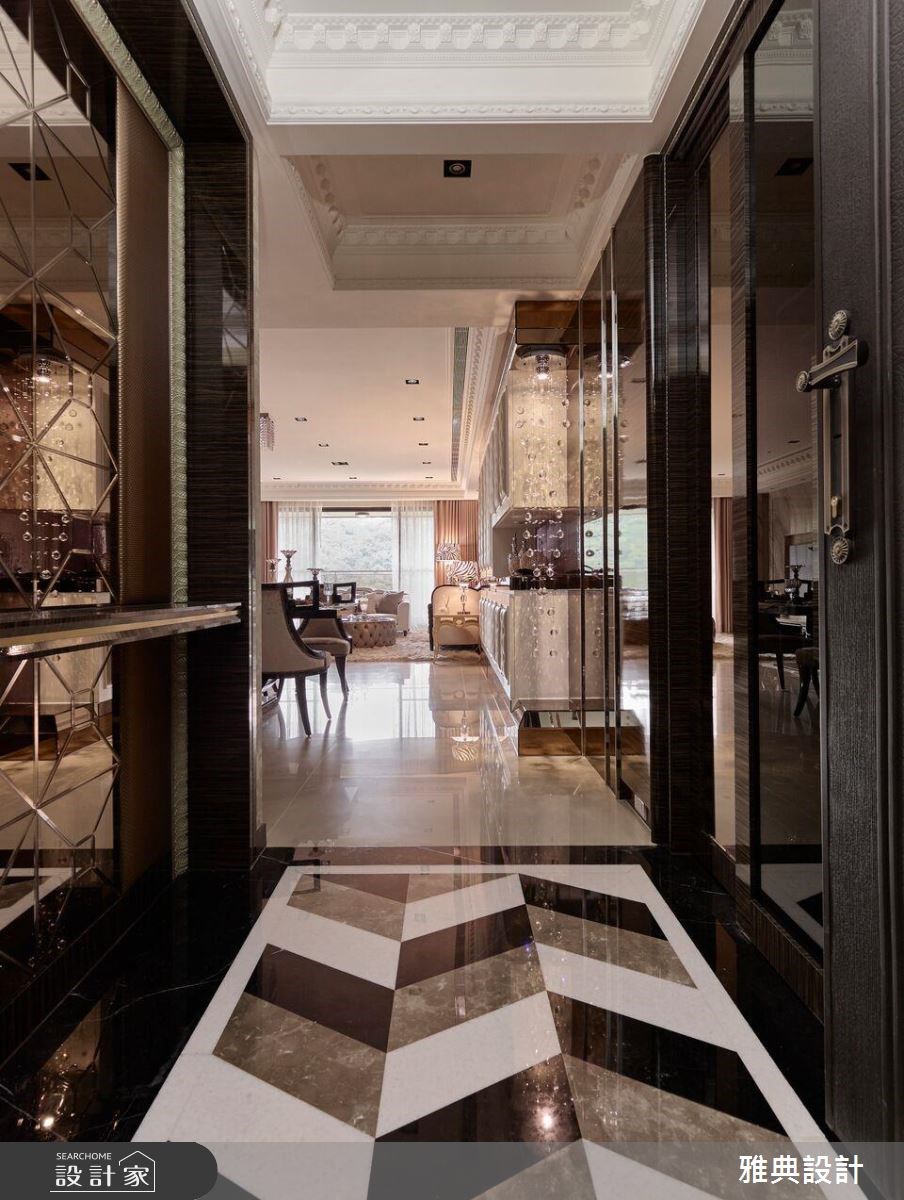 65坪新成屋(5年以下)＿奢華風玄關案例圖片＿雅典設計工程有限公司＿雅典_32之1