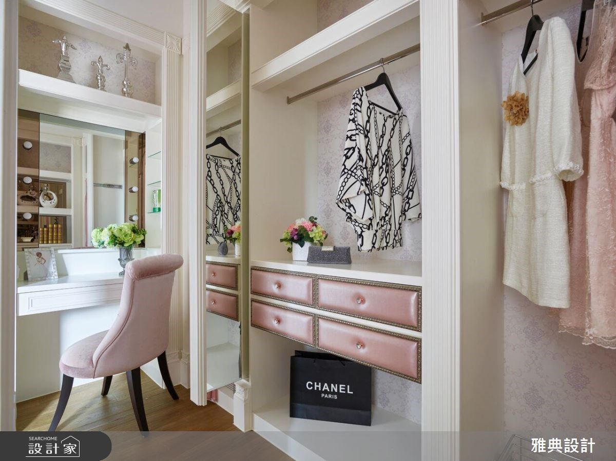65坪新成屋(5年以下)＿奢華風更衣間案例圖片＿雅典設計工程有限公司＿雅典_32之33