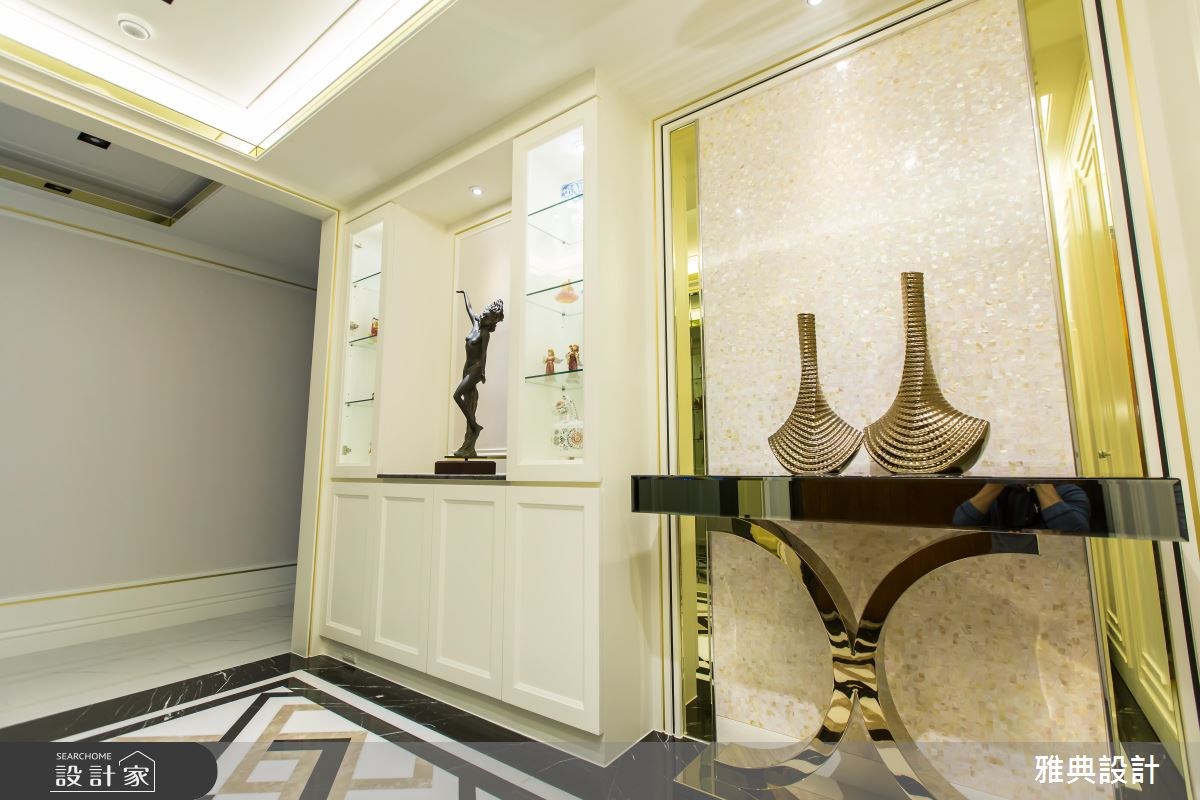 100坪預售屋＿奢華風玄關案例圖片＿雅典設計工程有限公司＿雅典_33之3