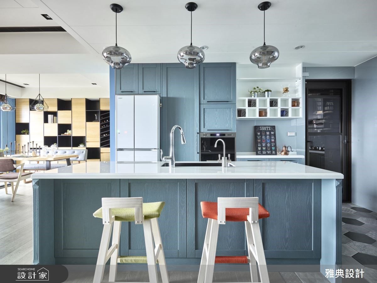 43坪新成屋(5年以下)＿工業風餐廳吧檯案例圖片＿雅典設計工程有限公司＿雅典_34之5