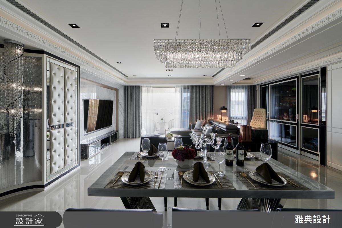 35坪新成屋(5年以下)＿奢華風餐廳案例圖片＿雅典設計工程有限公司＿雅典_35之11