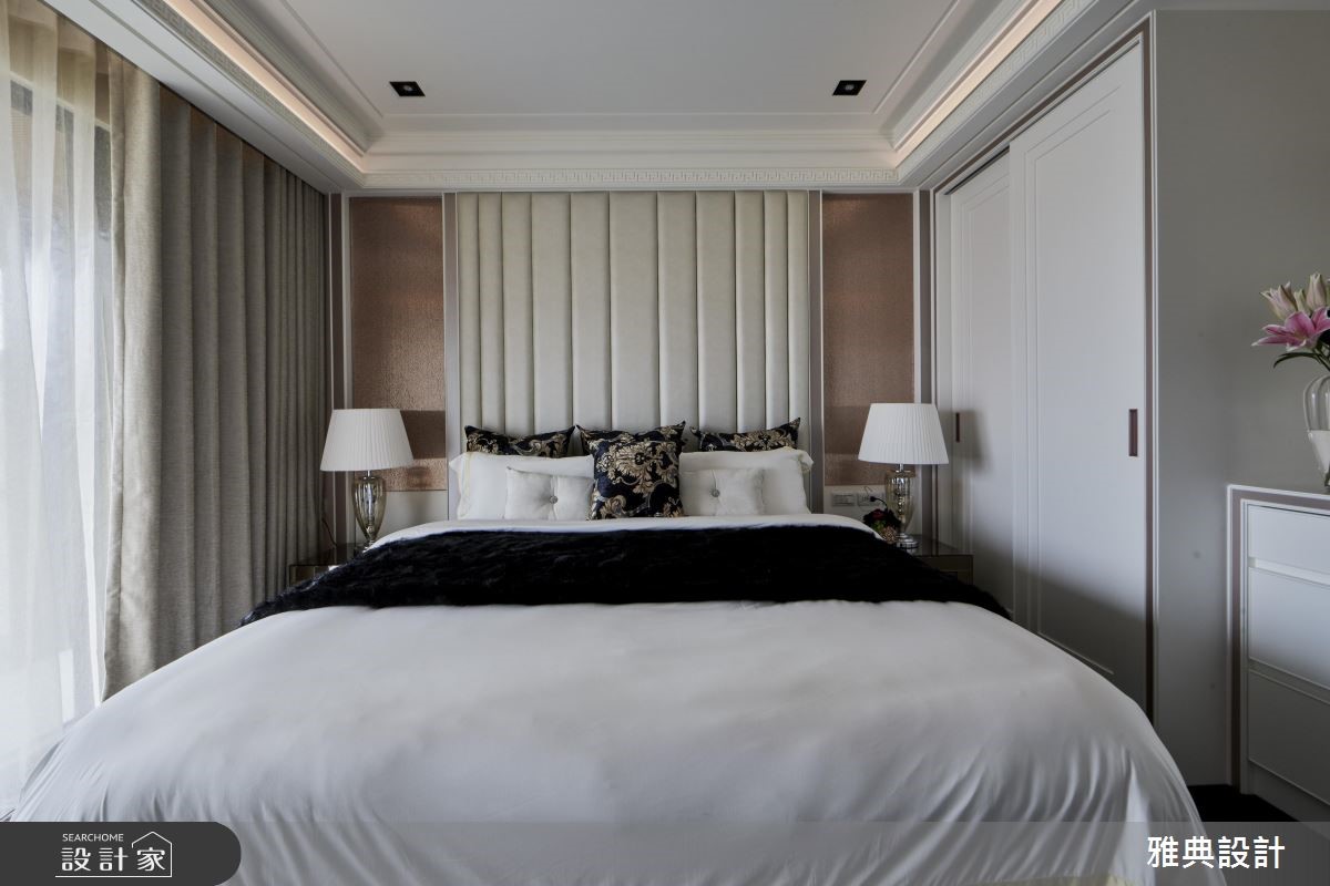 35坪新成屋(5年以下)＿奢華風臥室案例圖片＿雅典設計工程有限公司＿雅典_35之22