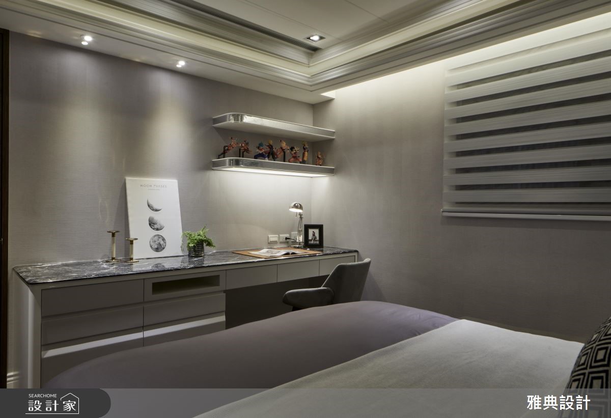 35坪新成屋(5年以下)＿奢華風臥室案例圖片＿雅典設計工程有限公司＿雅典_35之32