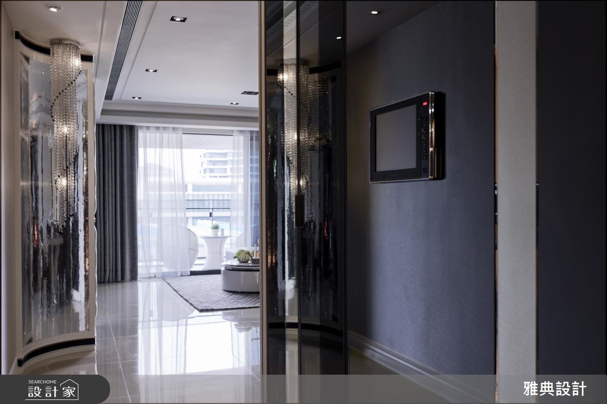 35坪新成屋(5年以下)＿奢華風玄關案例圖片＿雅典設計工程有限公司＿雅典_35之3