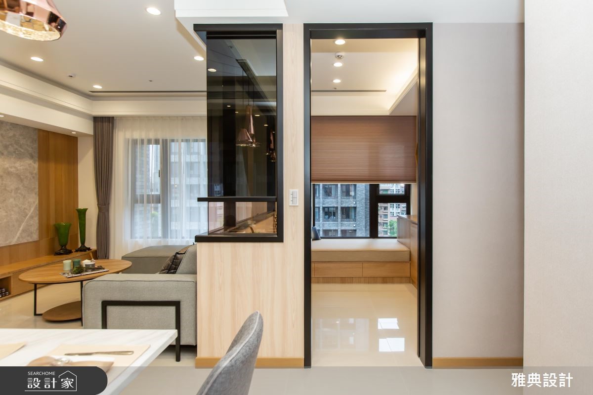 46坪新成屋(5年以下)＿簡約風書房臥榻案例圖片＿雅典設計工程有限公司＿雅典_36之10