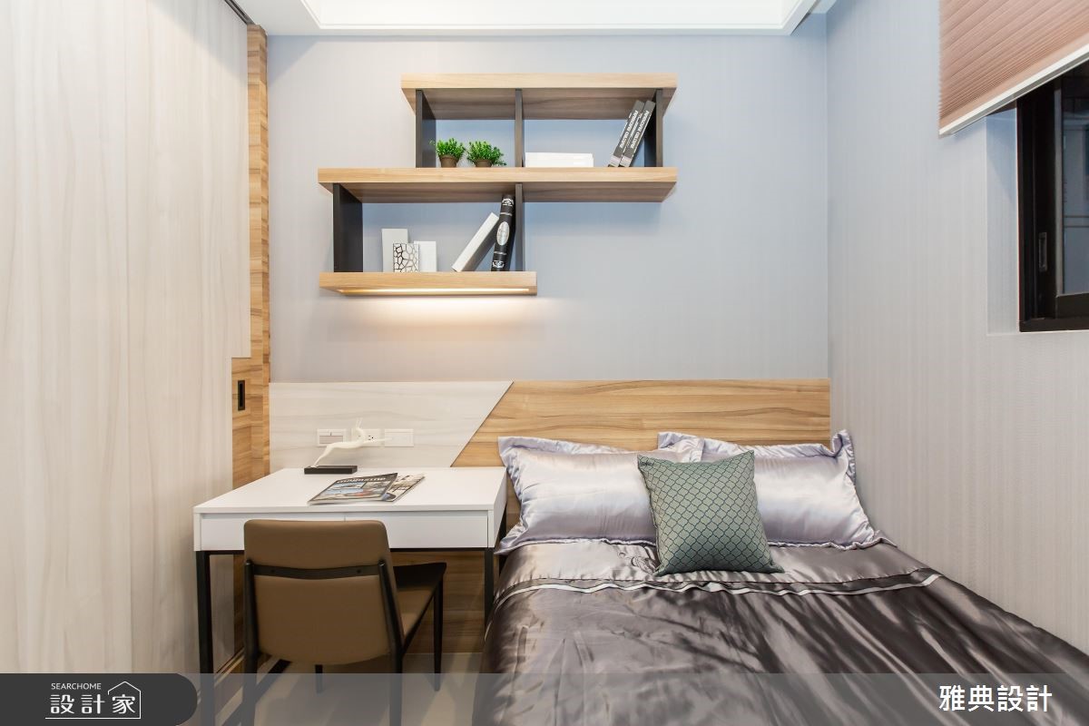 46坪新成屋(5年以下)＿簡約風臥室案例圖片＿雅典設計工程有限公司＿雅典_36之23