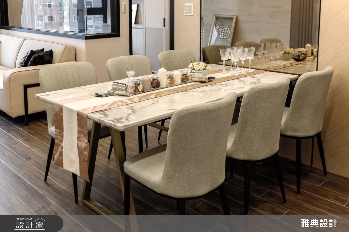46坪新成屋(5年以下)＿現代風餐廳案例圖片＿雅典設計工程有限公司＿雅典_37之9