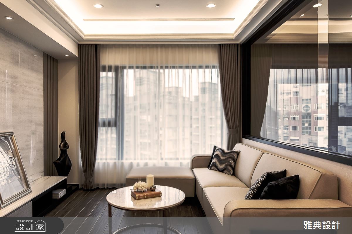 46坪新成屋(5年以下)＿現代風客廳案例圖片＿雅典設計工程有限公司＿雅典_37之7