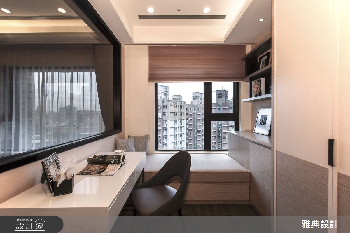 46坪新成屋(5年以下)＿現代風書房臥榻案例圖片＿雅典設計工程有限公司＿雅典_37之3667