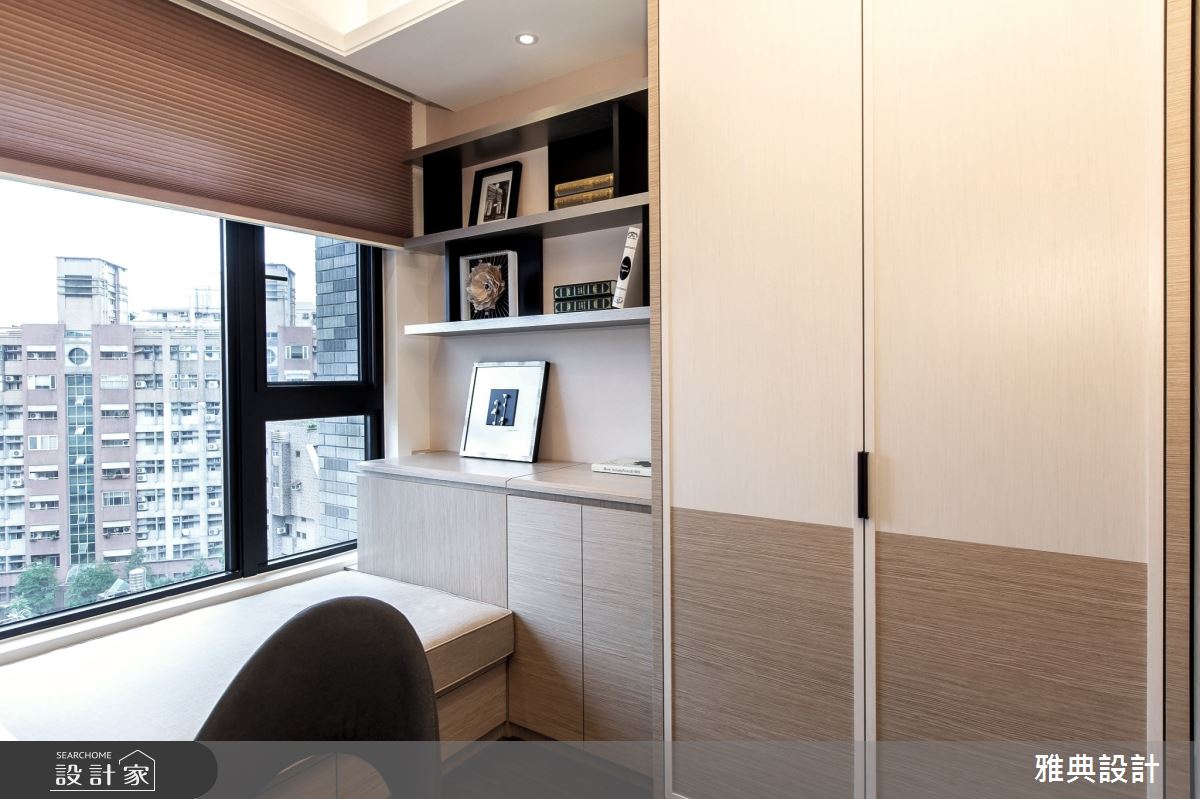 46坪新成屋(5年以下)＿現代風書房臥榻案例圖片＿雅典設計工程有限公司＿雅典_37之15