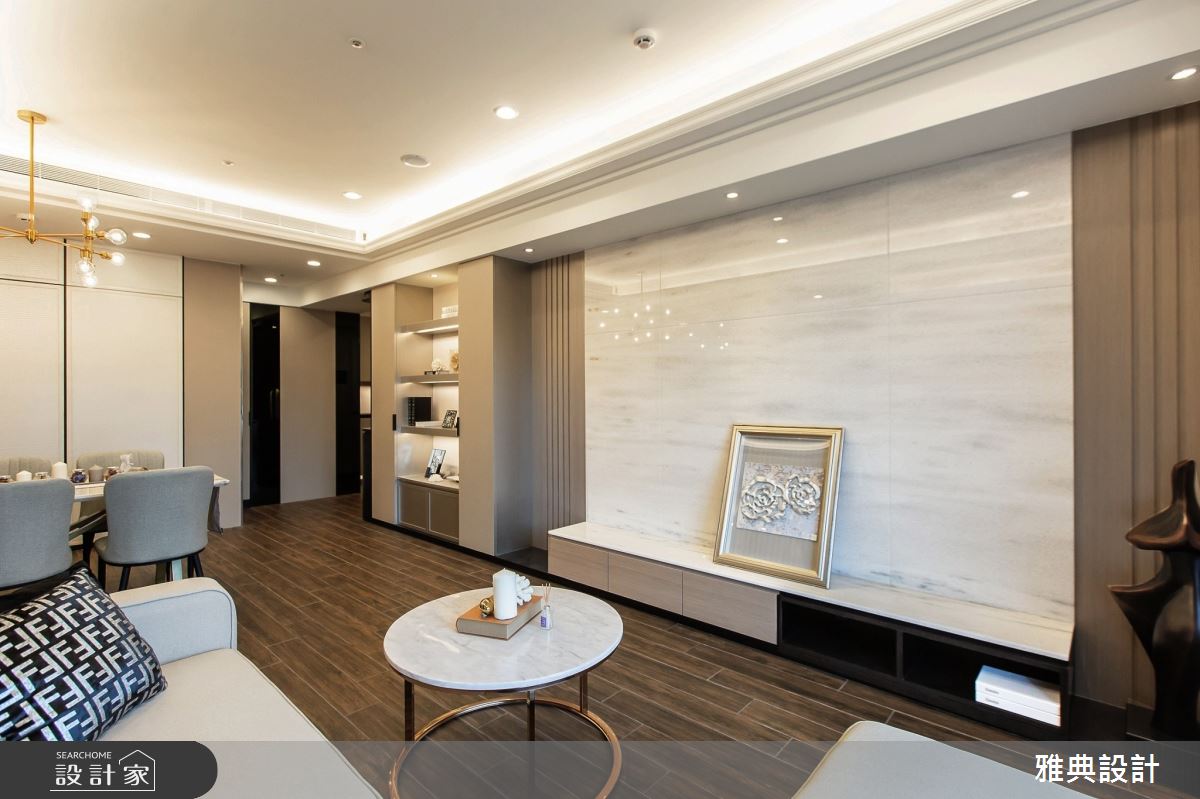 46坪新成屋(5年以下)＿現代風客廳案例圖片＿雅典設計工程有限公司＿雅典_37之5