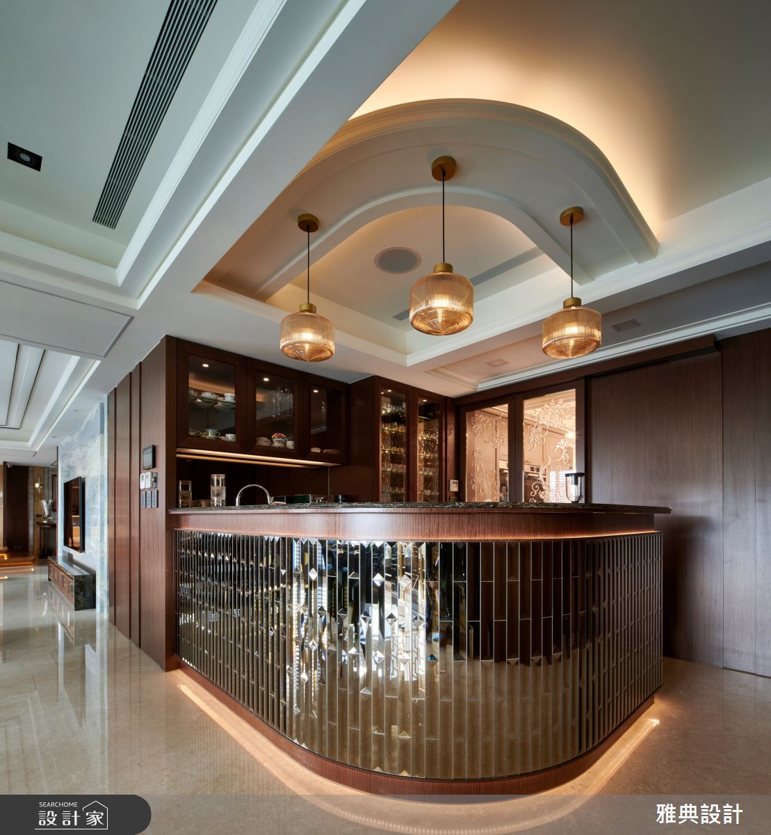 110坪預售屋＿新中式風吧檯案例圖片＿雅典設計工程有限公司＿雅典_38之11