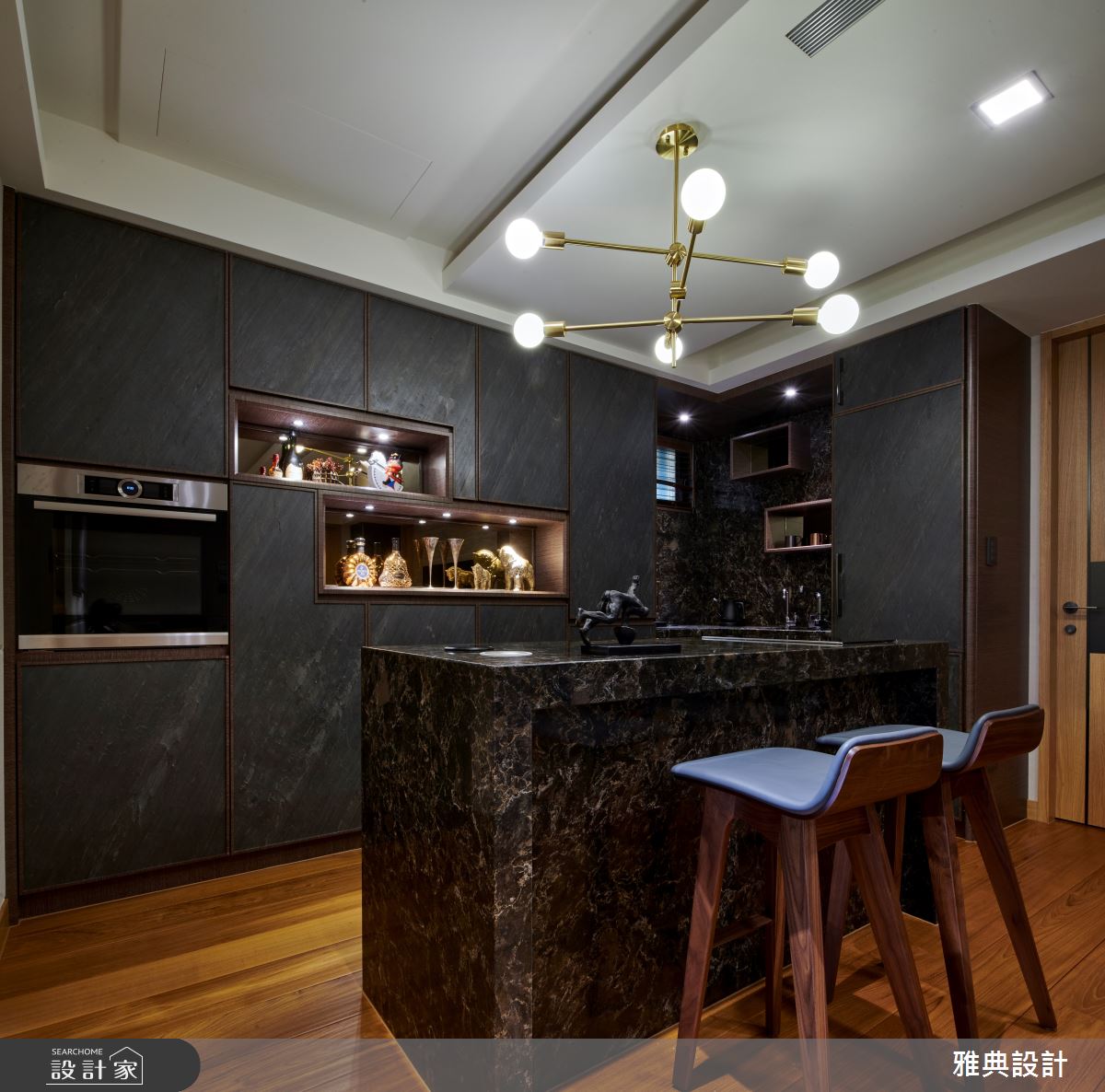 110坪預售屋＿新中式風吧檯案例圖片＿雅典設計工程有限公司＿雅典_38之15