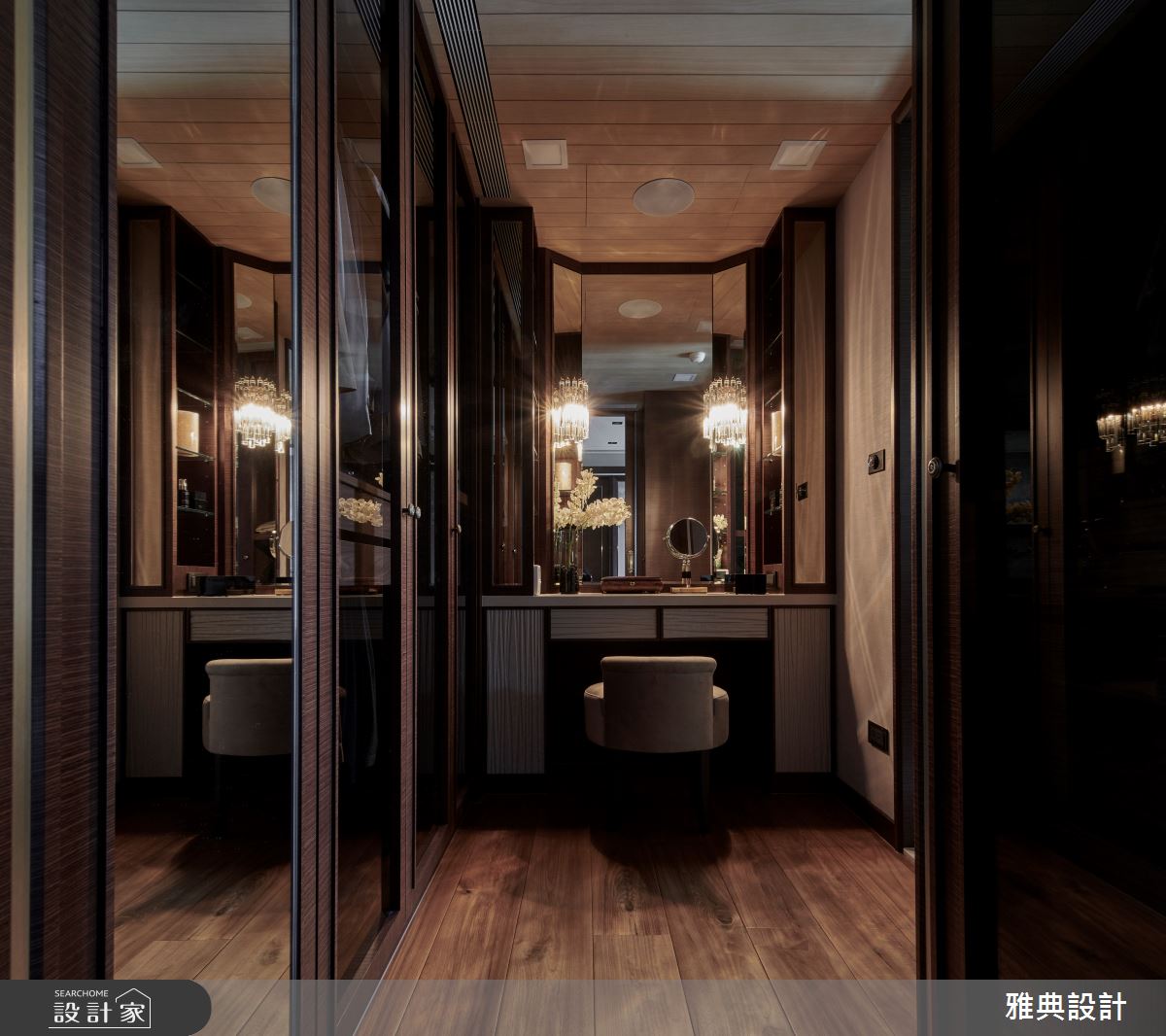 110坪預售屋＿新中式風更衣間案例圖片＿雅典設計工程有限公司＿雅典_38之18