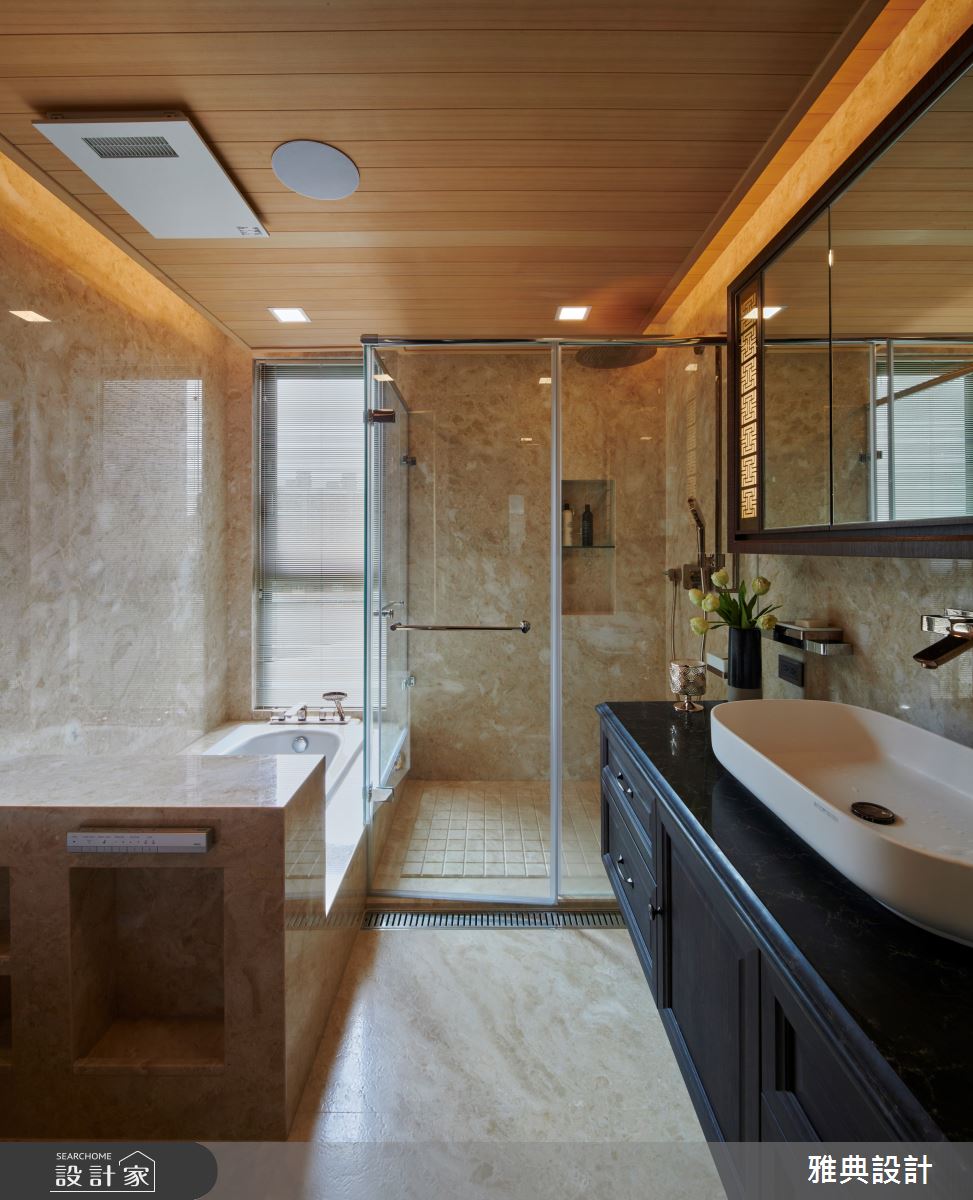 110坪預售屋＿新中式風浴室案例圖片＿雅典設計工程有限公司＿雅典_38之20