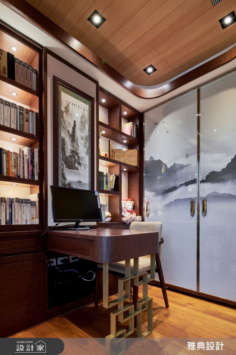 110坪預售屋＿新中式風書房案例圖片＿雅典設計工程有限公司＿雅典_38之23