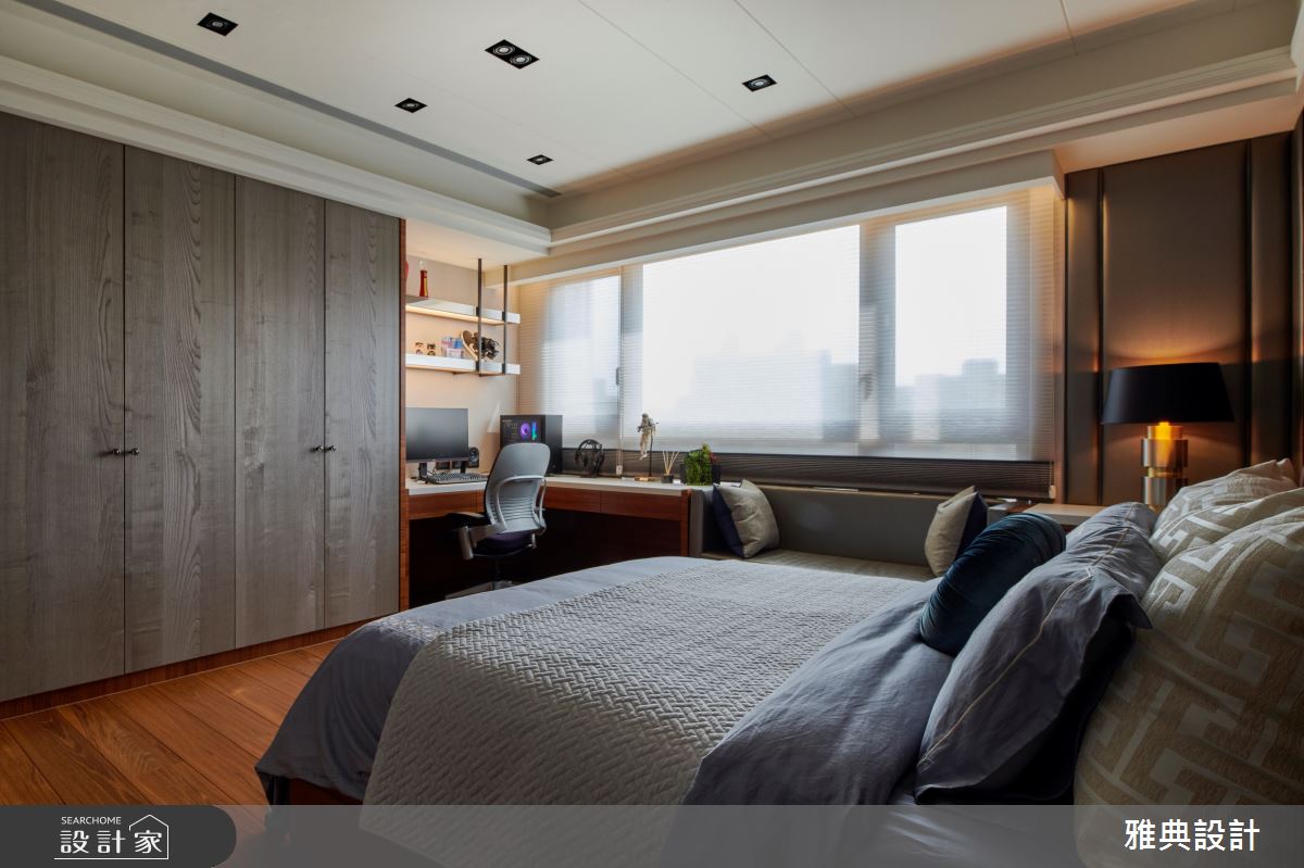 110坪預售屋＿新中式風臥室案例圖片＿雅典設計工程有限公司＿雅典_38之41