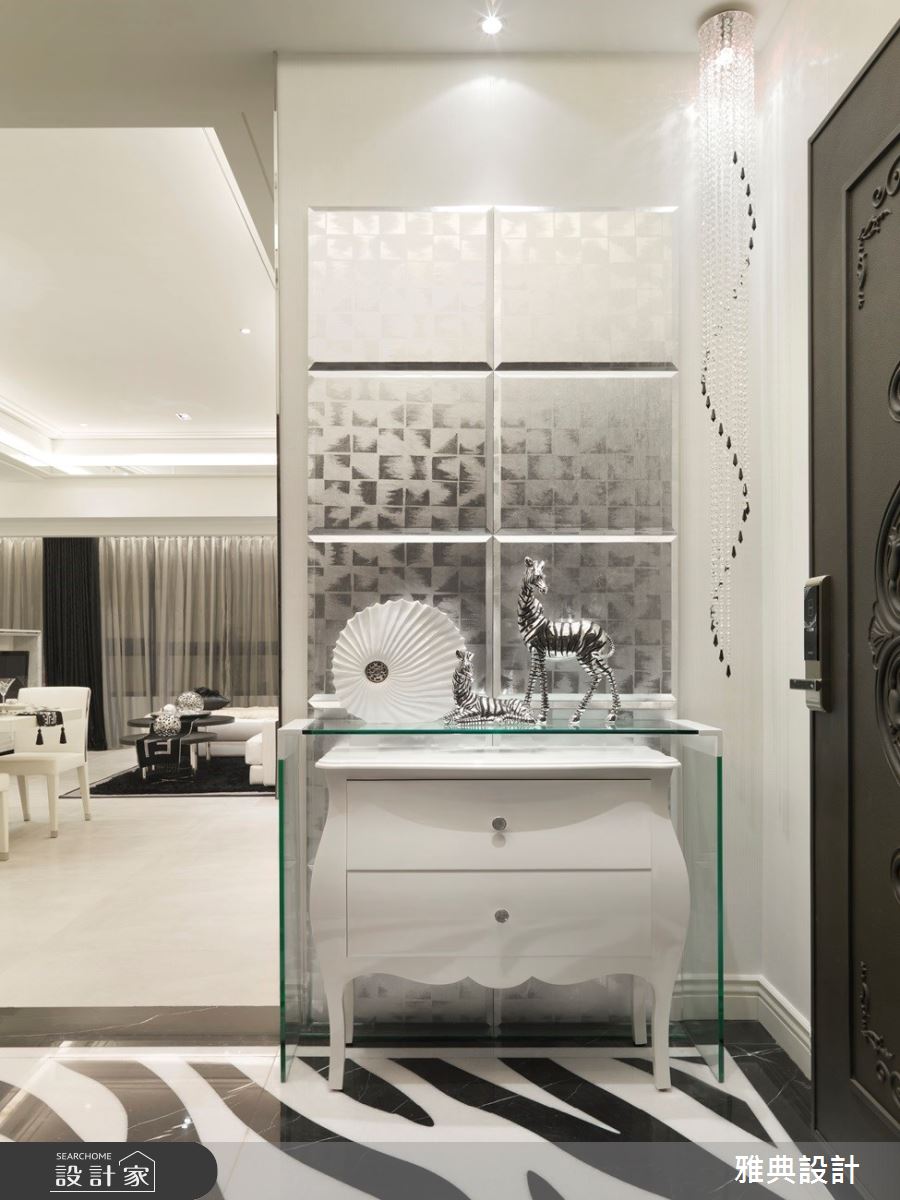 42坪新成屋(5年以下)＿奢華風玄關案例圖片＿雅典設計工程有限公司＿雅典_40之1