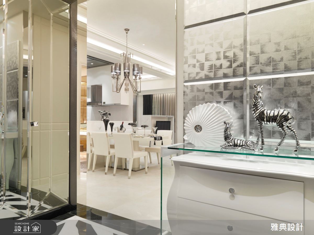 42坪新成屋(5年以下)＿奢華風玄關案例圖片＿雅典設計工程有限公司＿雅典_40之2