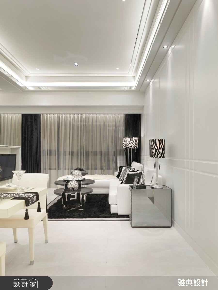 42坪新成屋(5年以下)＿奢華風客廳案例圖片＿雅典設計工程有限公司＿雅典_40之6