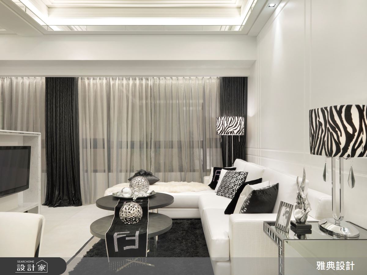 42坪新成屋(5年以下)＿奢華風客廳案例圖片＿雅典設計工程有限公司＿雅典_40之7