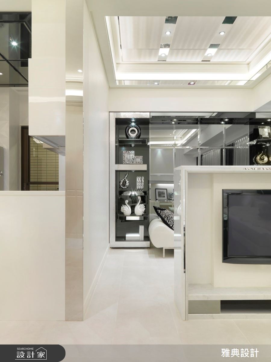 42坪新成屋(5年以下)＿奢華風客廳案例圖片＿雅典設計工程有限公司＿雅典_40之9