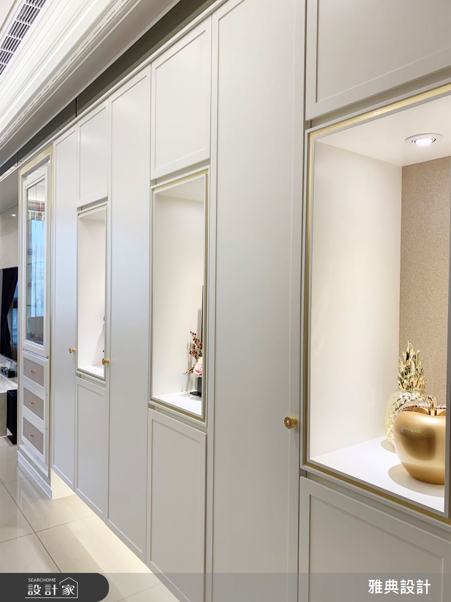 35坪新成屋(5年以下)＿奢華風走廊案例圖片＿雅典設計工程有限公司＿雅典_42之5
