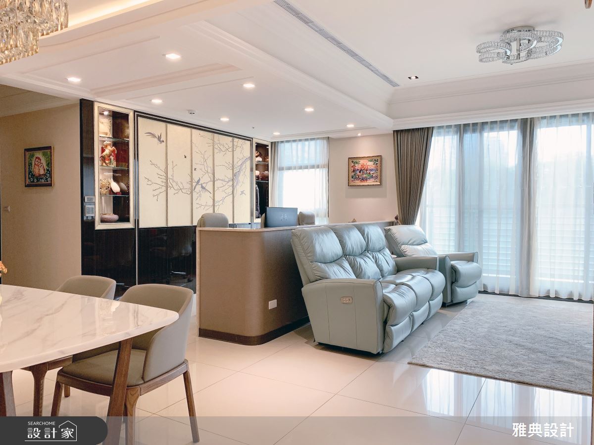 40坪新成屋(5年以下)＿休閒風客廳案例圖片＿雅典設計工程有限公司＿雅典_43之1