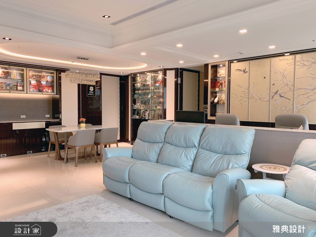 40坪新成屋(5年以下)＿休閒風客廳案例圖片＿雅典設計工程有限公司＿雅典_43之4