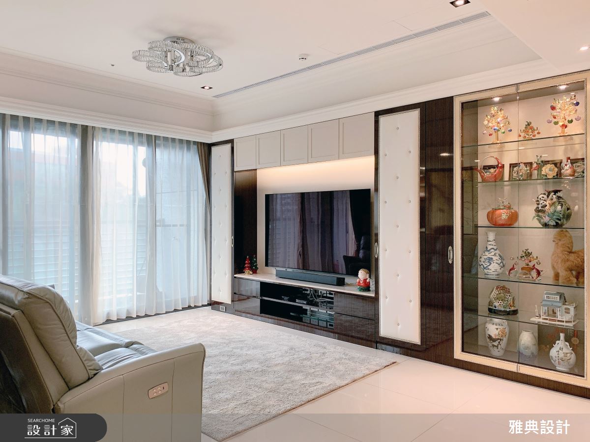 40坪新成屋(5年以下)＿休閒風客廳案例圖片＿雅典設計工程有限公司＿雅典_43之5