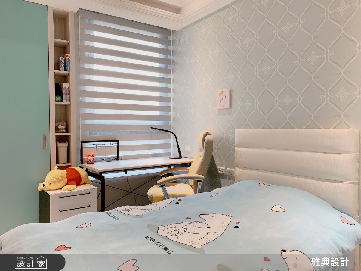 40坪新成屋(5年以下)＿休閒風臥室案例圖片＿雅典設計工程有限公司＿雅典_43之14
