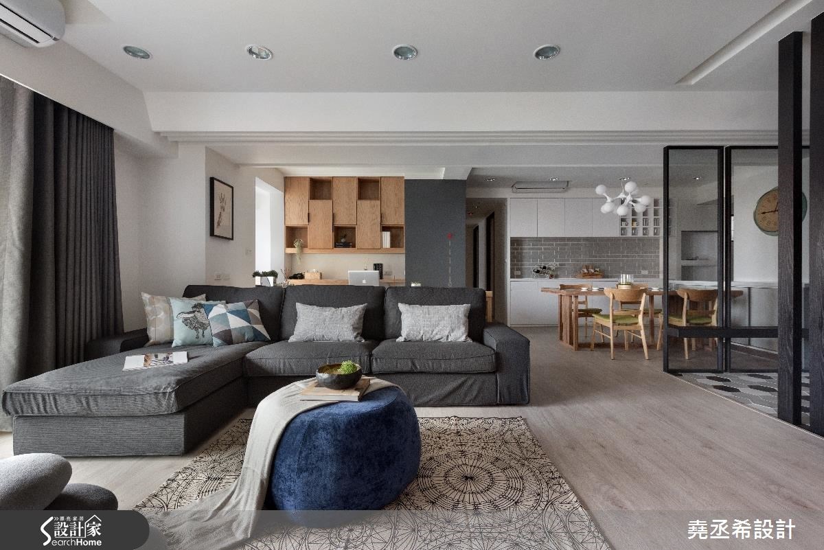 42坪中古屋(5~15年)＿北歐風案例圖片＿堯丞希設計＿堯丞希_02之4